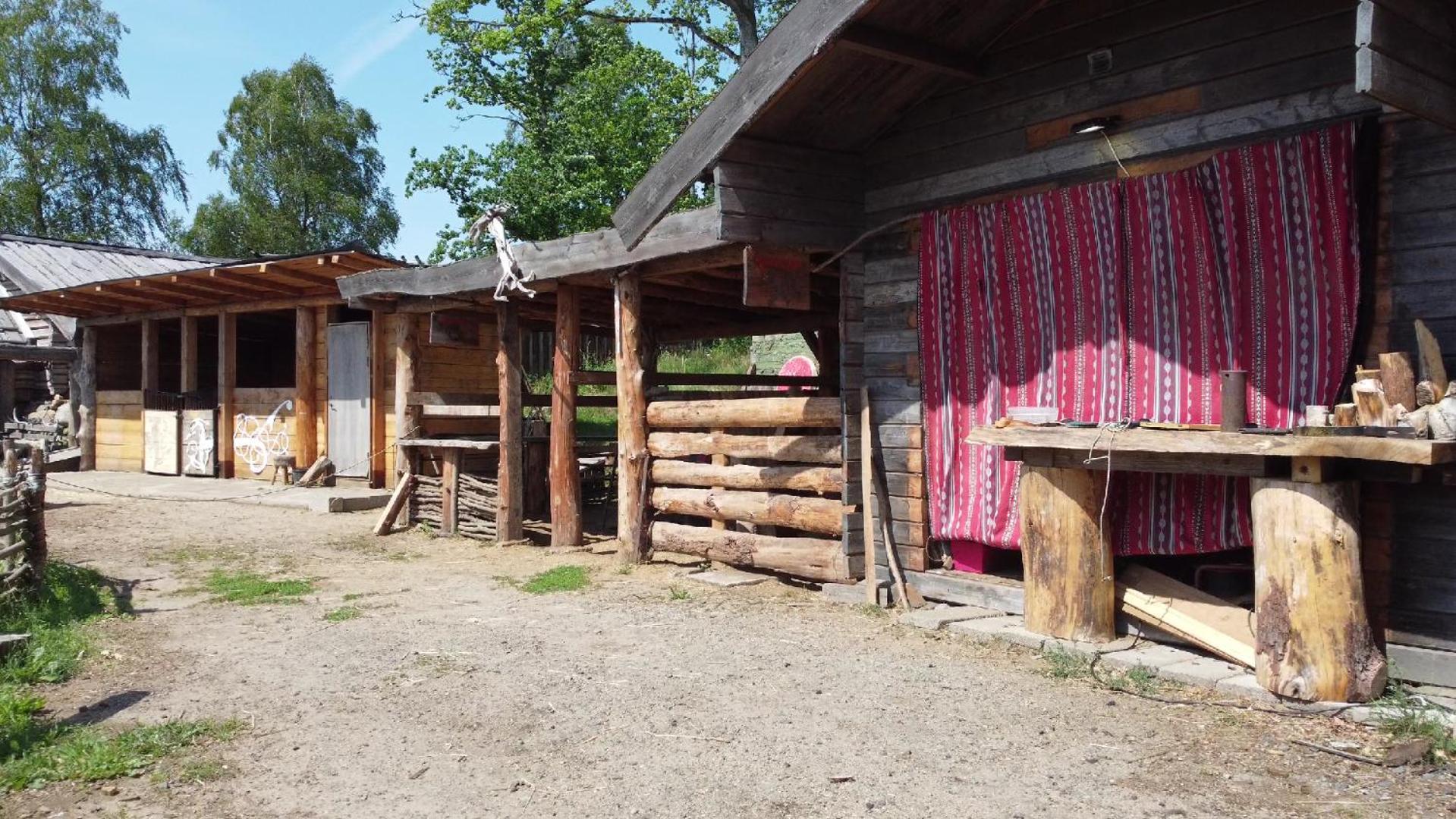 Villa Vittfarnas Vikingaby Sosdala Exterior foto