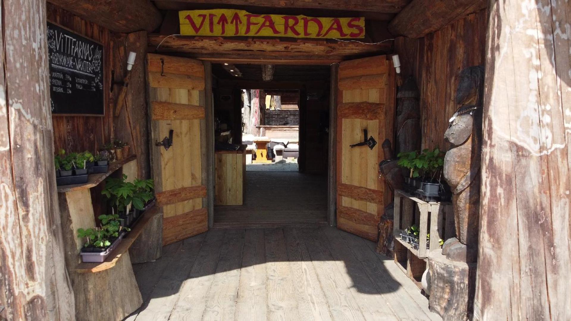 Villa Vittfarnas Vikingaby Sosdala Exterior foto